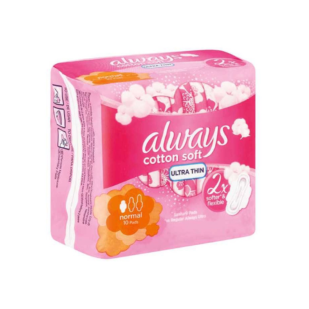 Always Regular Pink Pads 10 Pieces