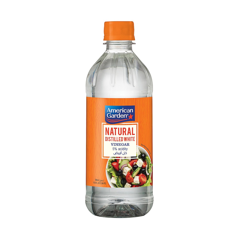Natural Distilled White Vinegar 500ML Pack of 2