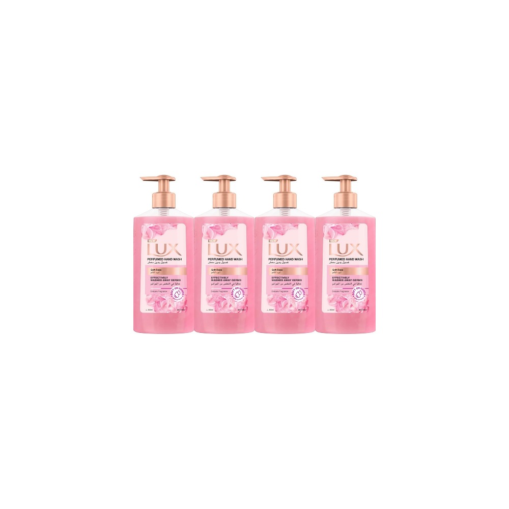 LUX Hand Wash Soft Rose 500ML Pack of 4