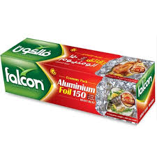 FALCON Aluminium Foil 200 GR Carton Pack of 12