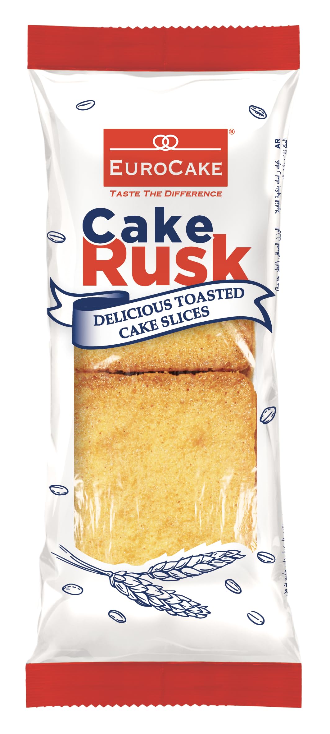 EUROCAKE Rusk Cake 44GR Carton Pack of 24