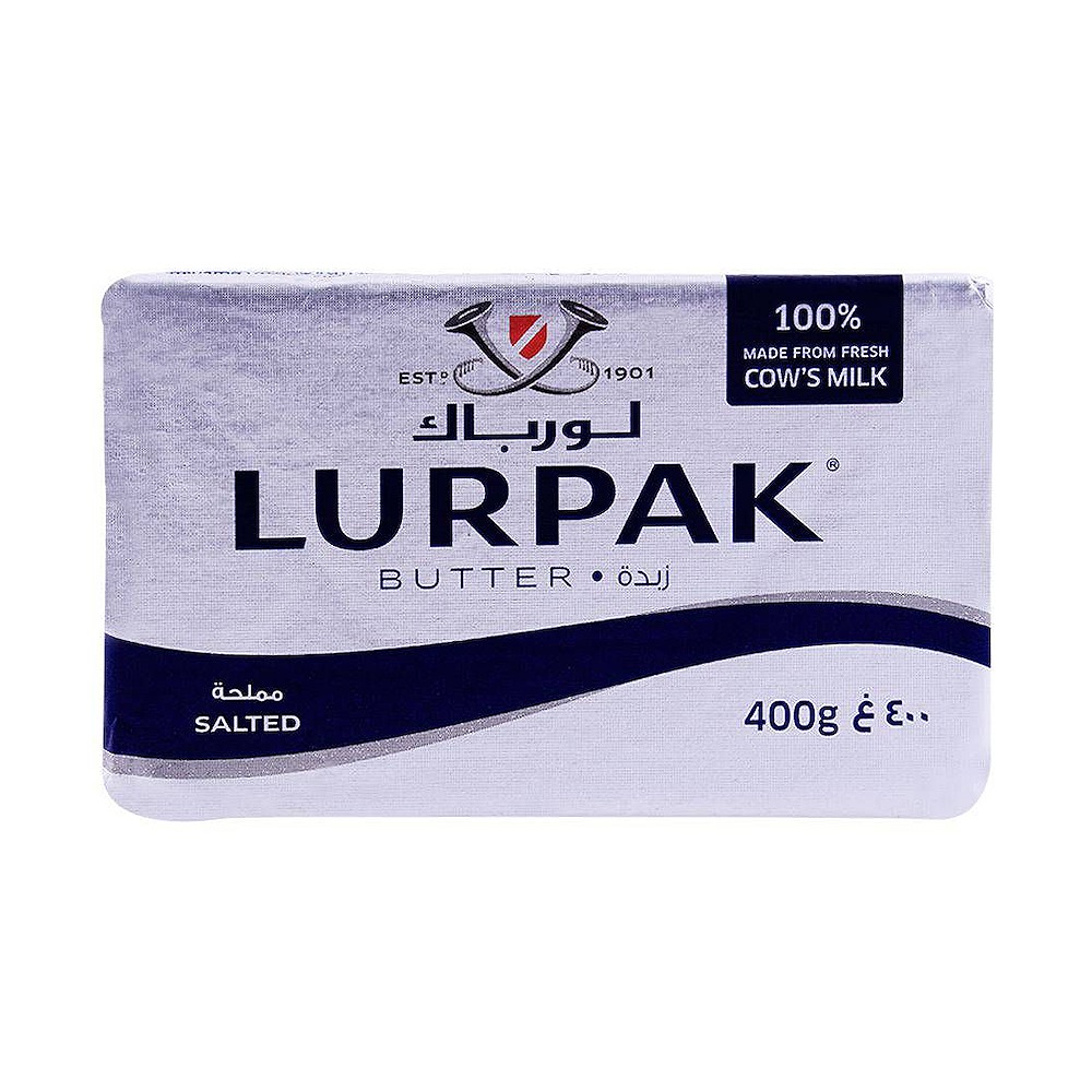 Lurpak Salted Butter 400 GM Pack of 2