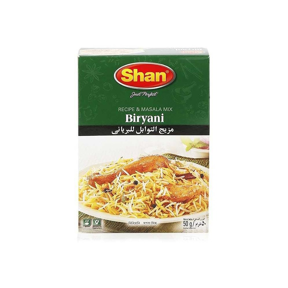 Shan Biryani Masala 50g – Quick Biryani Mix