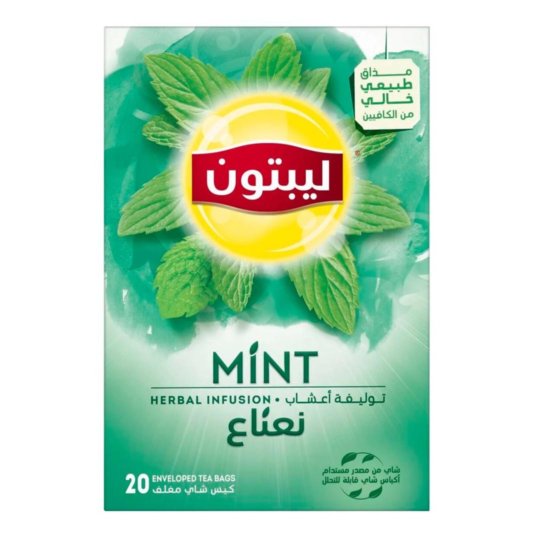 Lipton Herb Tea Bags Mint 1.8GR Carton Pack of 320