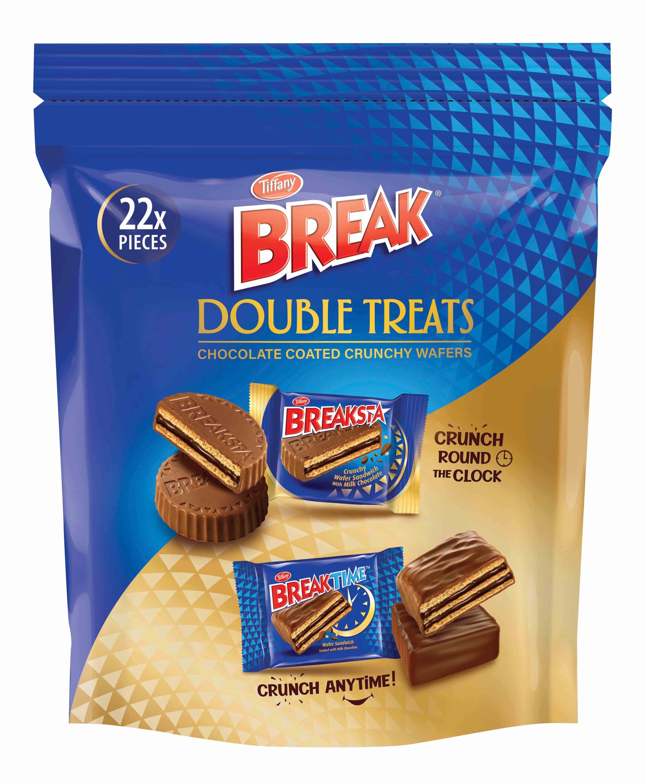 Tiffany Break Double Treats Chocolate Bars 286g Piece