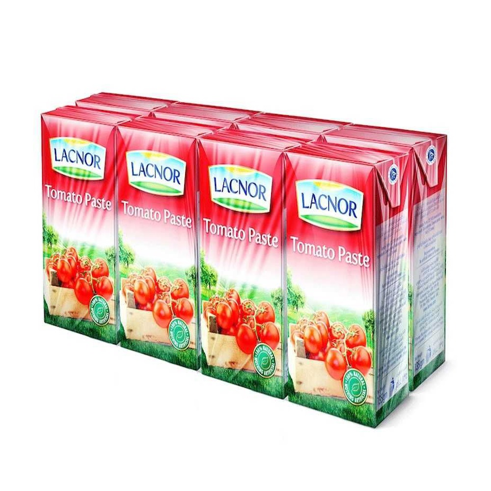 Lacnor Tomato Paste 135g Pack Of 8