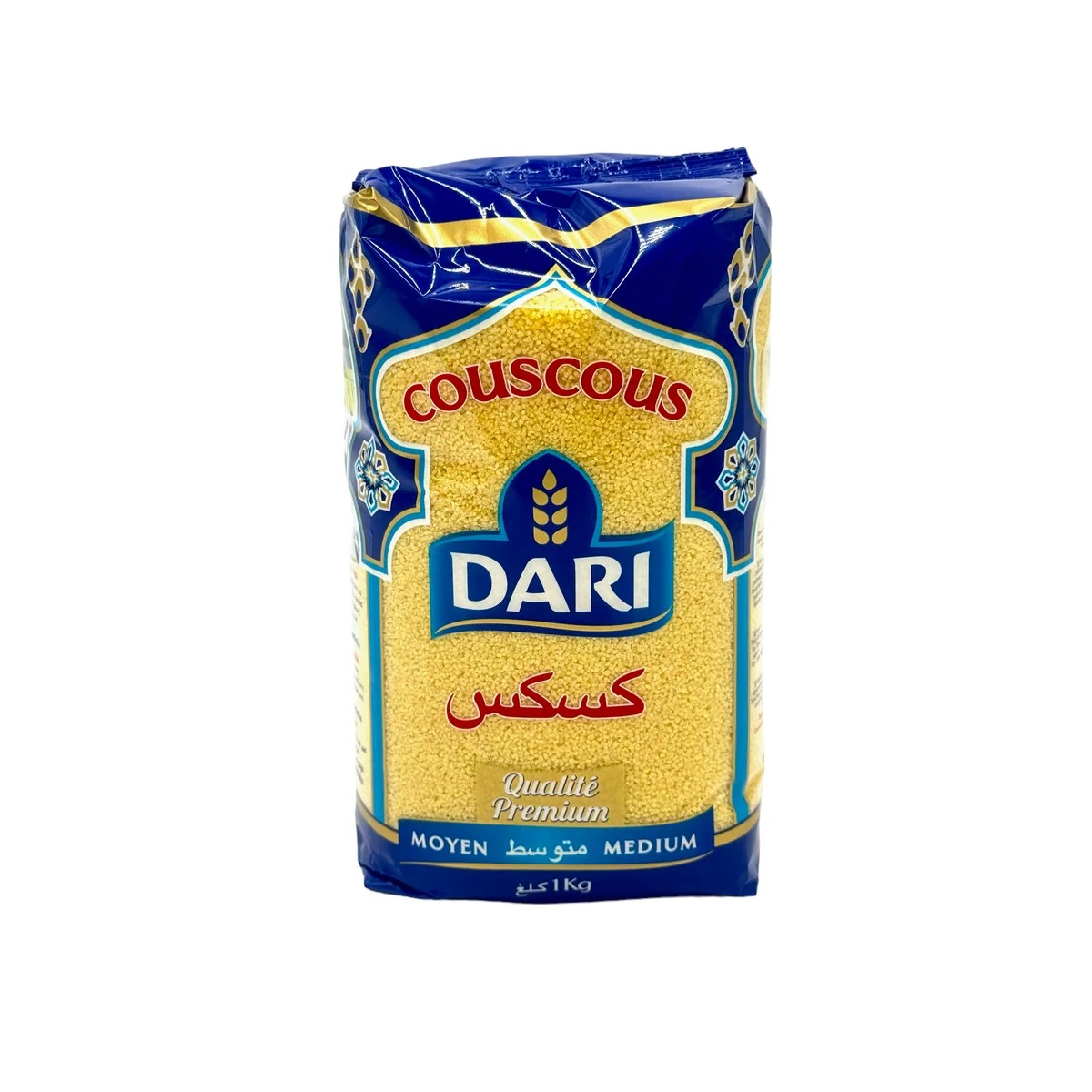 Dari Couscous Moyen 1 kg Pack of 4