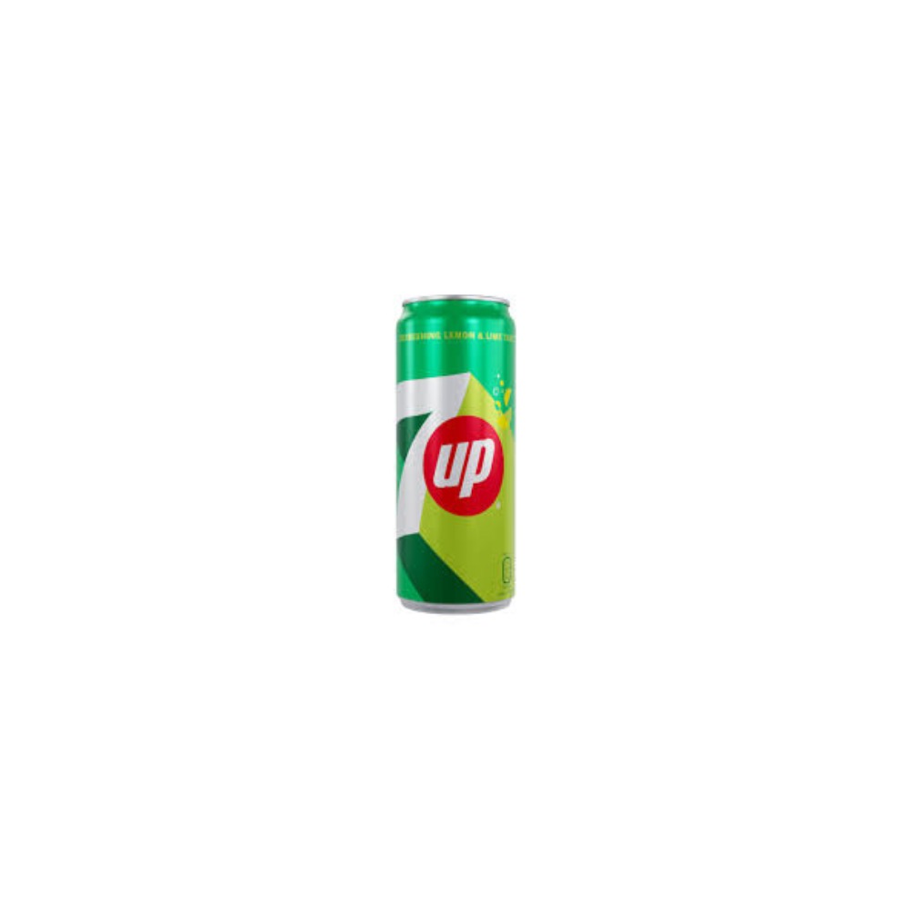 7UP Lemon-Lime Carbonated Soft Drink Tin 330ml - Refreshing Citrus Soda Can for Wholesale & Retail