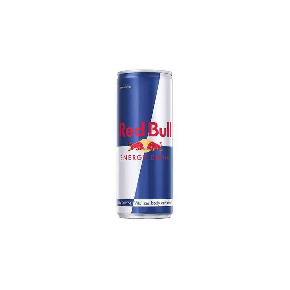 Red Bull Energy Drink 250ml - Carbonated Energy Beverage for Focus, Stamina & Performance Boost
