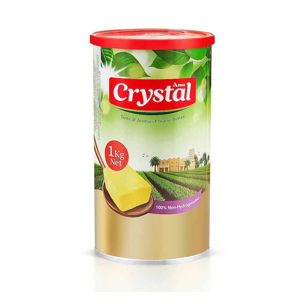 Crystal Yellow Butter Ghee 1KG Pack of 4