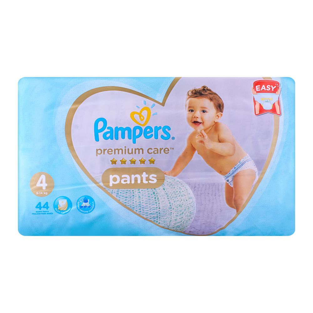 Pampers Pants Diaper White No.4 44 Pieces Carton Pack of 2