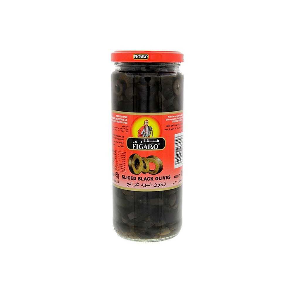 Figaro Sliced Black Olives 230g