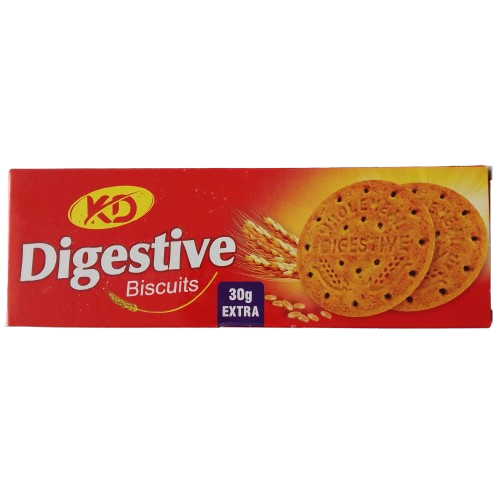 KD Digestive Biscuits 130G Carton Pack of 48