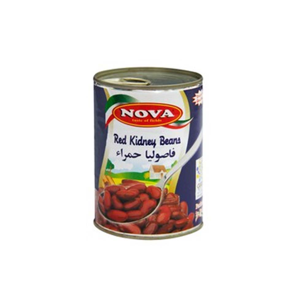 NORA/NOVA Red Kidney Beans 400GR Carton Pack of 3