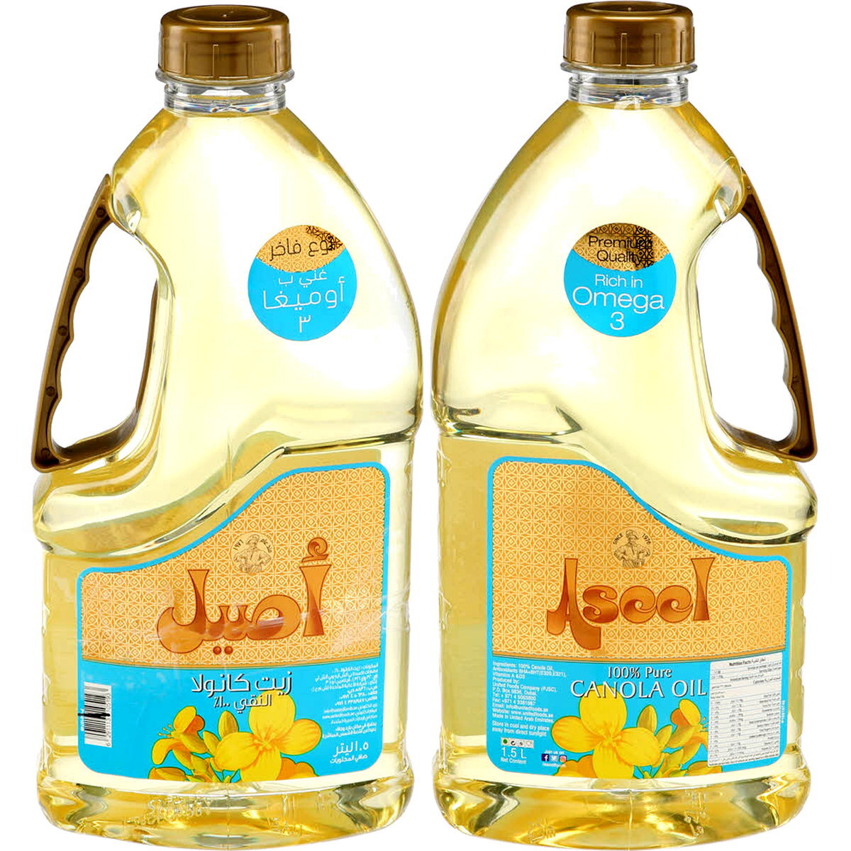 Aseel Canola Oil 1.5 LT Carton Pack of 6