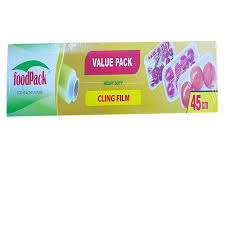 Foodpack Cling Film Value Pack 45CM x 300M Piece
