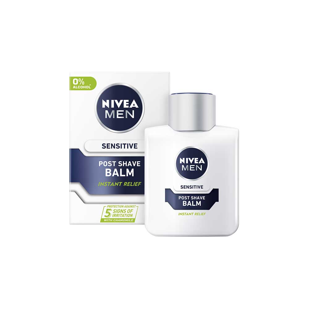 NIVEA After Shave Balm Sensitive 100ML Carton Pack of 24