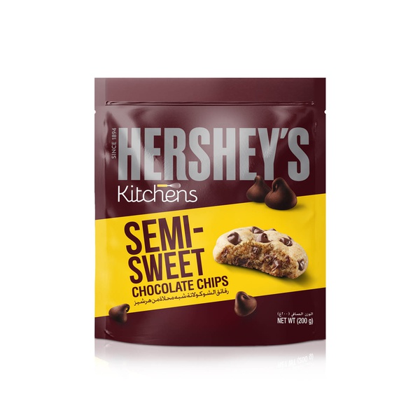 HERSHEYS Semi-Sweet Chocolate Chips 200GR Carton Pack of 12
