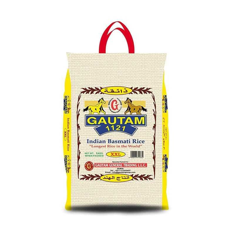 Gautam 1121 Indian Basmati Rice XXL 10kg – Premium Long Grain