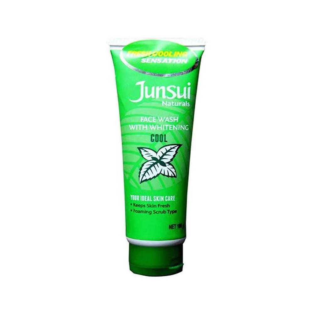 Junsui Face Wash With Whitening Cool,100g