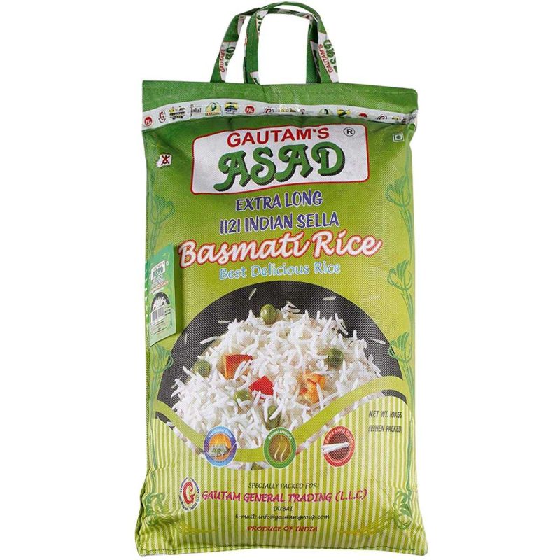 Azad 1121 Sella Rice 10kg – Long Grain for Biryani & Daily Meals