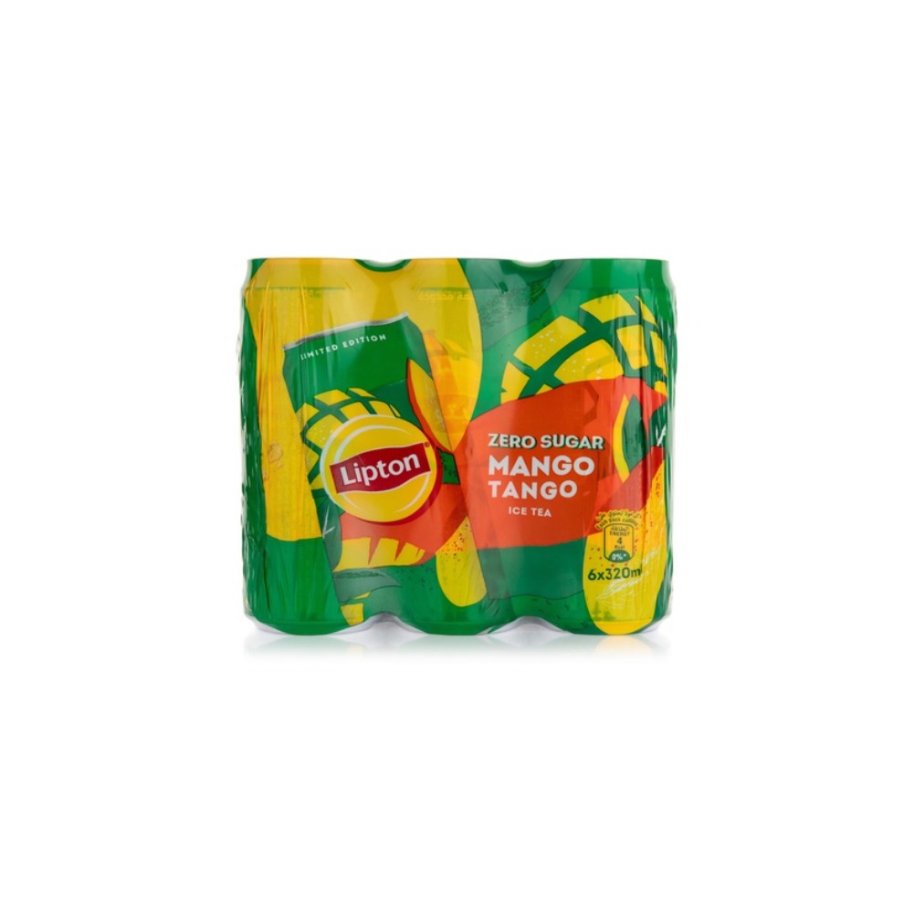 Lipton Ice Tea Mango Tango Zero 6x320ml (1x4)
