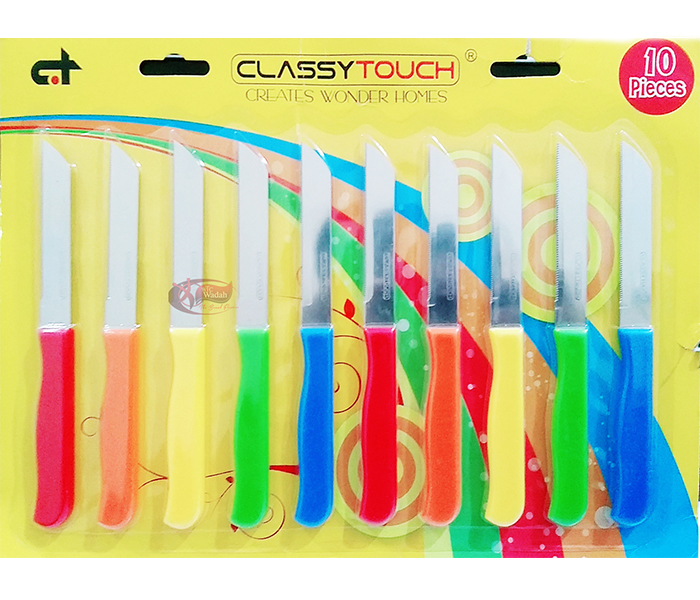 CLASSY TOUCH Knife Set 10 Outers Outer