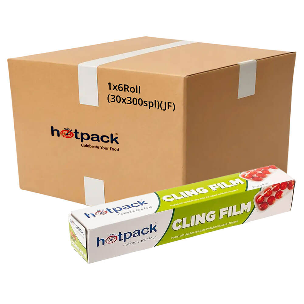 Hotpack Cling Film 30cm x 300m Carton Pack of 6
