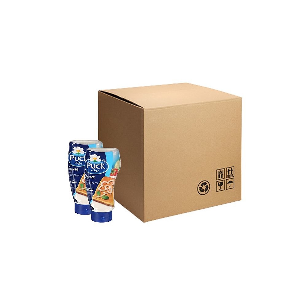 Puck Squeeze Cream Cheese 400g Pack of 12 - Premium Quality & Great Value
