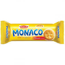 Parle Monaco Biscuits 63.3GM Carton Pack of 50