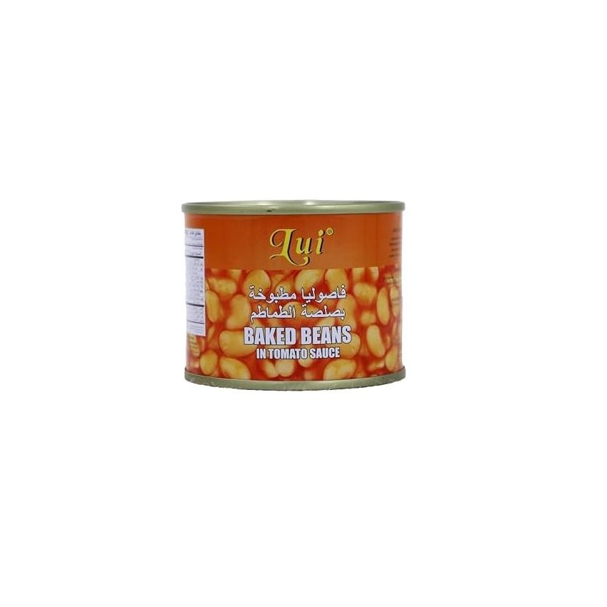 LUI Baked Beans in Tomato Sauce 142GR Carton Pack of 35