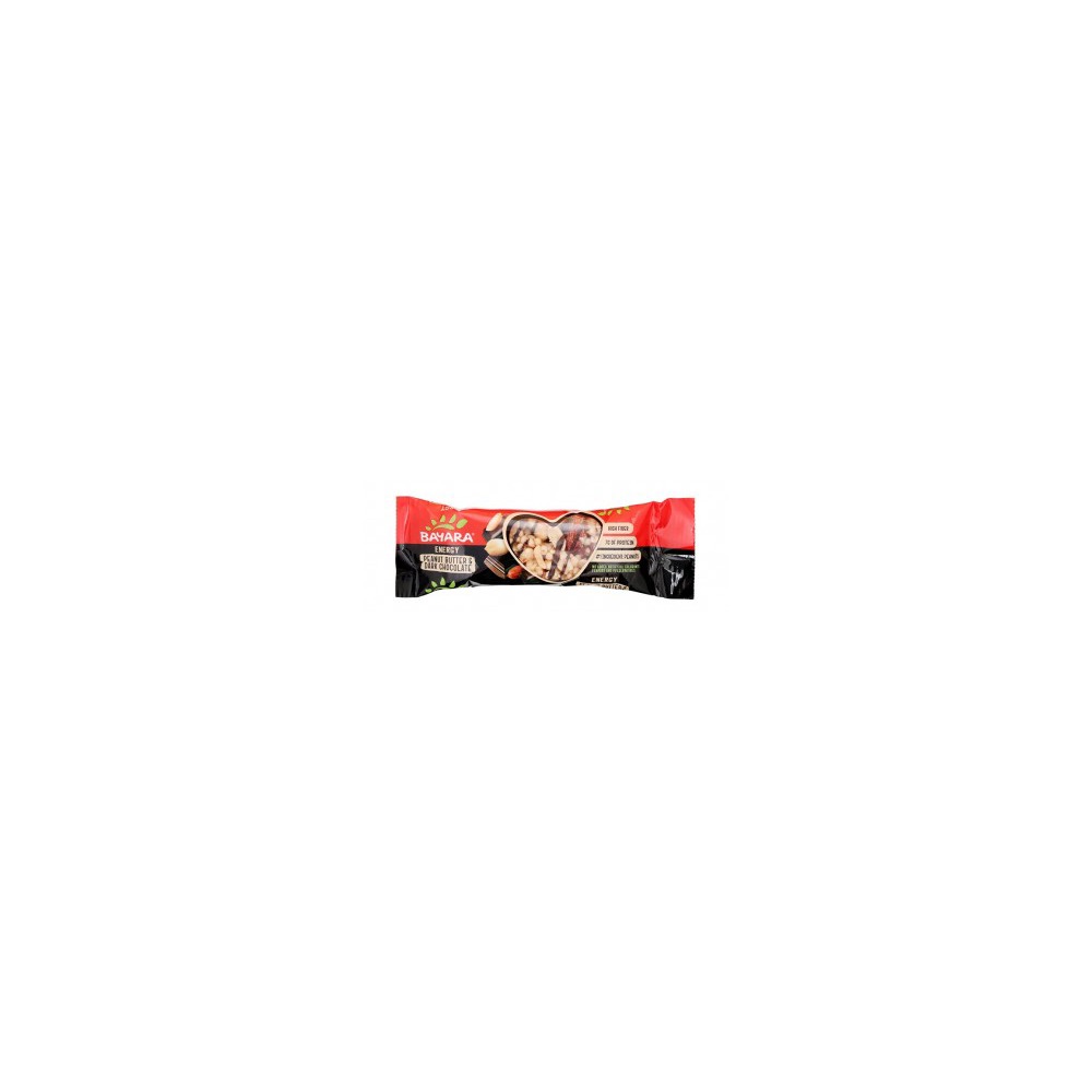 BAYARA Energy Bars Peanut Butter & Dark Chocolate 40g Piece