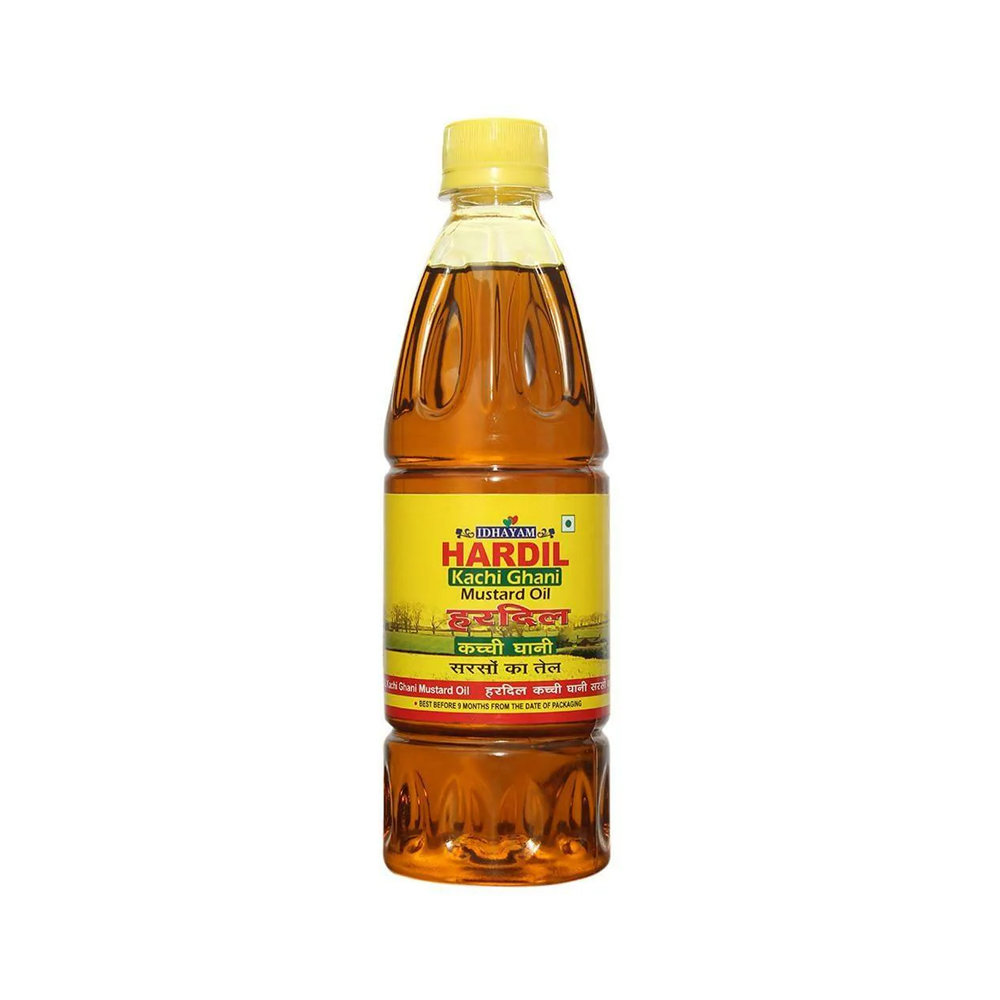 IDHAYAM Hardil Mustard Oil 500 ml Bottles Carton of 12