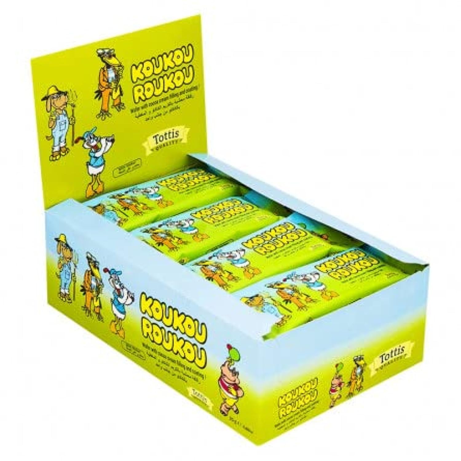 KOUKOU ROUKOU Wafer 25GR Carton Pack of 12