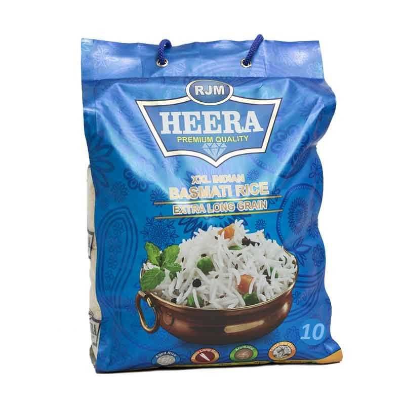 Heera 1121 Extra Long Basmati Rice 10kg – Premium Long Grain Rice