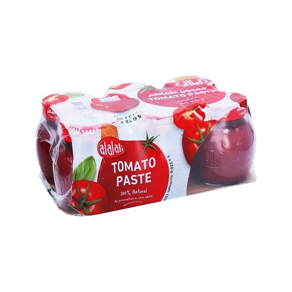Al Alali Tomato Paste 220g x Pack of 6