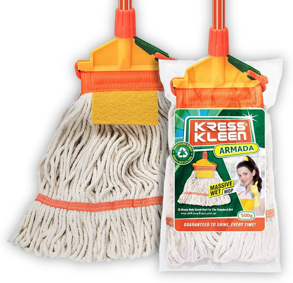 KRESS KLEEN ARMADA Wet Cotton Mop Piece