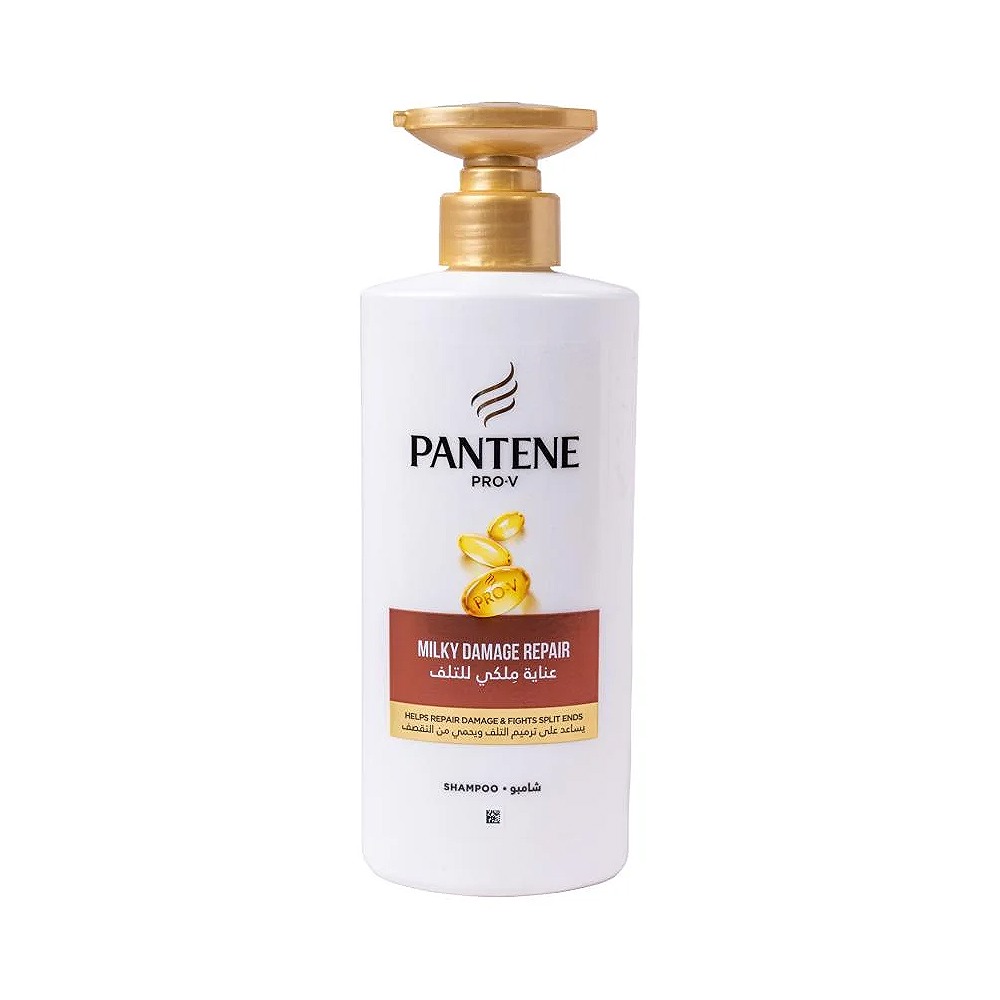 Pantene Shampoo Milky Damage Repair 390ML Carton Pack of 12