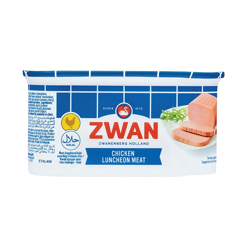 ZWAN Chicken Luncheon Meat 200GM Pack of 4