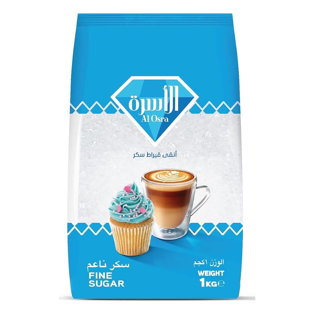 Al Osra Sugar Packet 1 KG Pack of 2