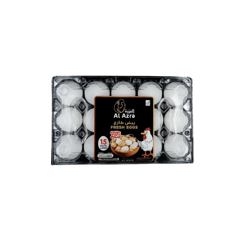 AL AZRA Large Egg Whites 15 Outer