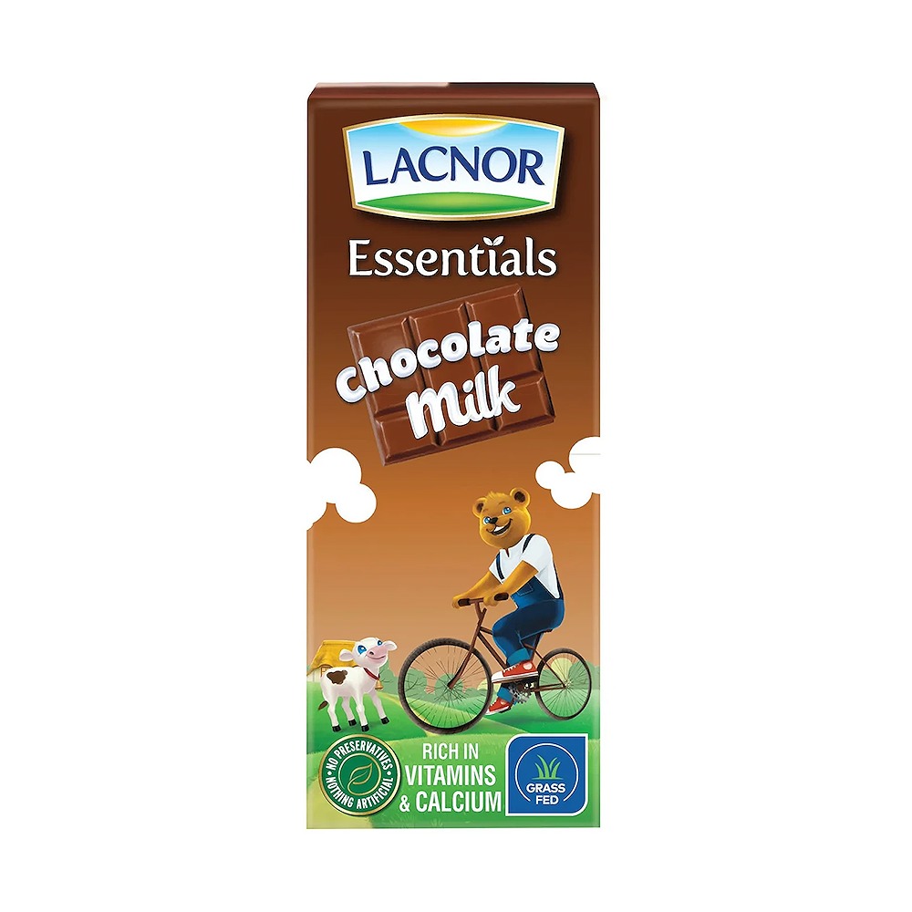 Lacnor Milk Chocolate Drink 180ML Pack of 3