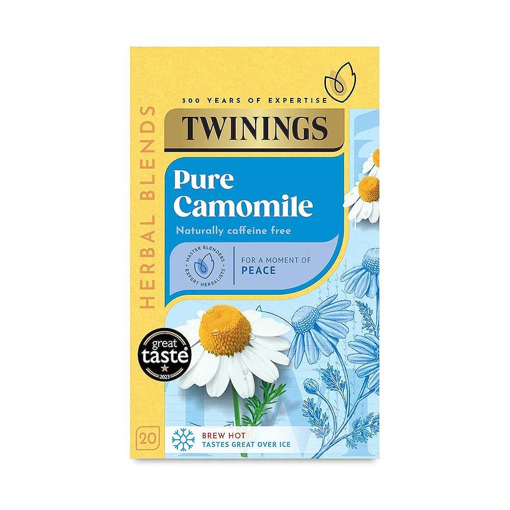 Twinings Tea Bag Pure Camomile Herbal Tea 20's Piece