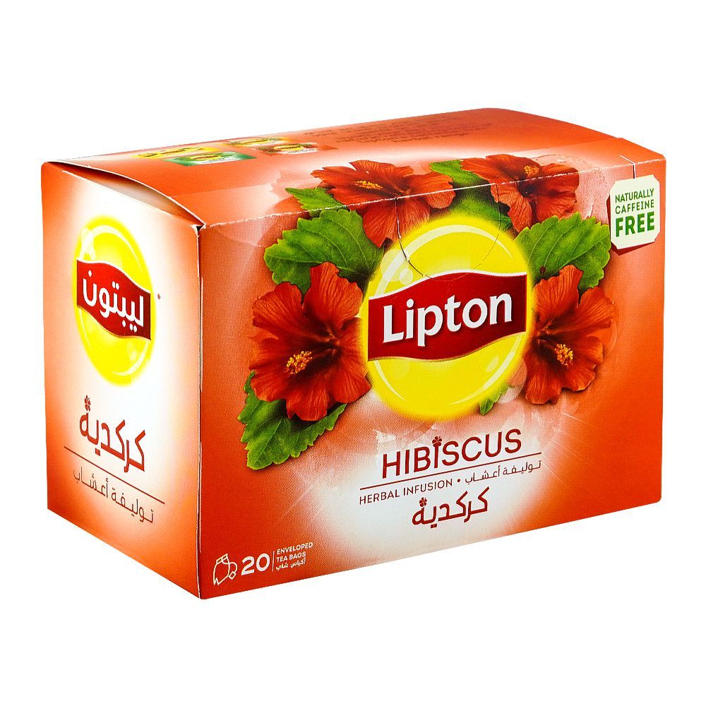 Lipton Herb Tea Bags Hibiscus 20G Carton Pack of 16