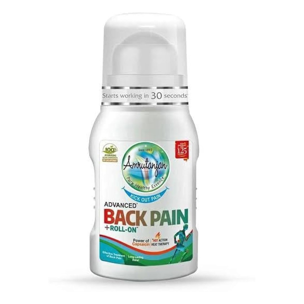 Amrutanjan Back Pain Roll On 50ML Piece