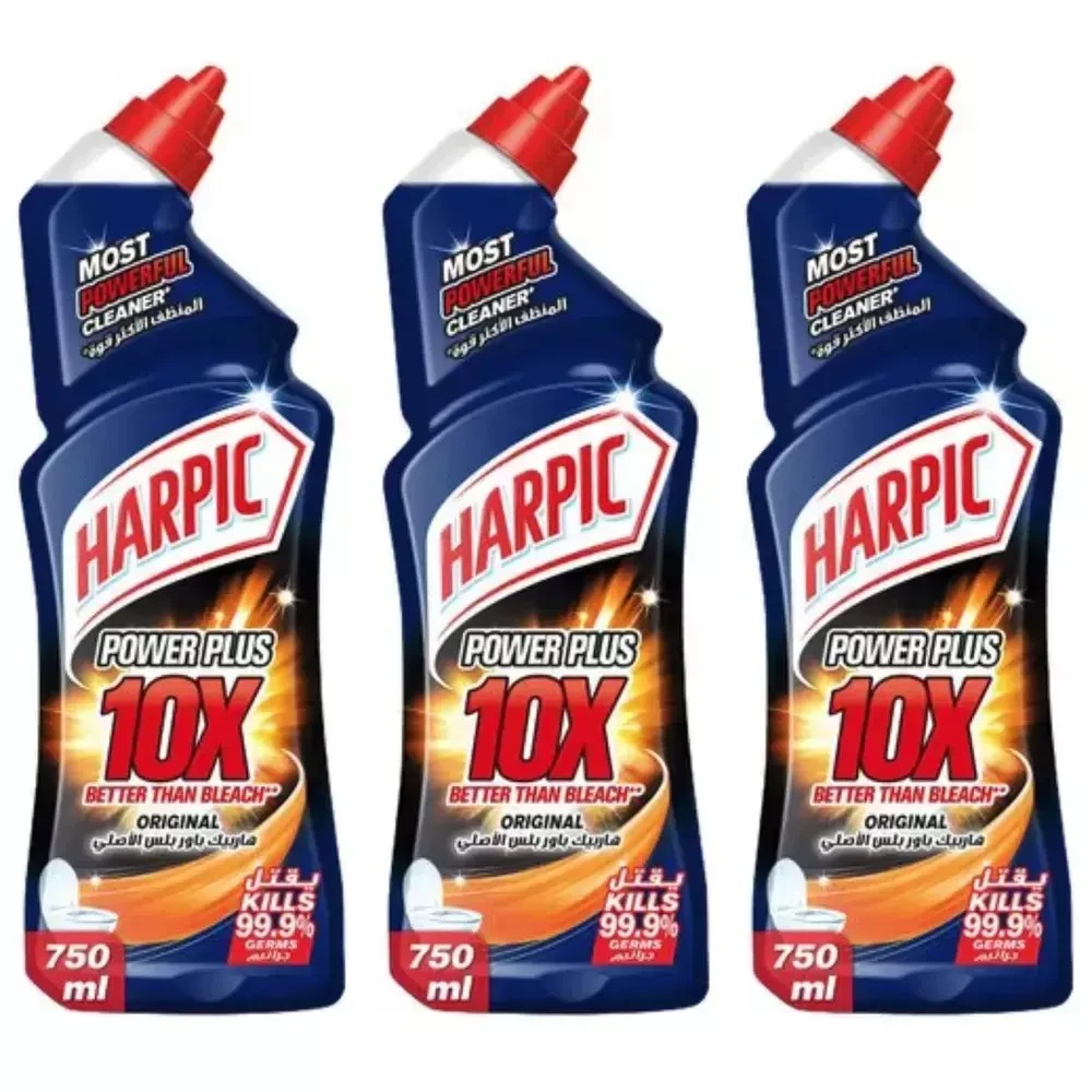 Harpic Liquid Power Plus Original Toilet Cleaner 750 ML Outer