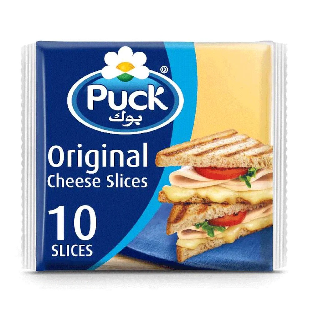 Puck Slice Cheese 200g Pack of 4