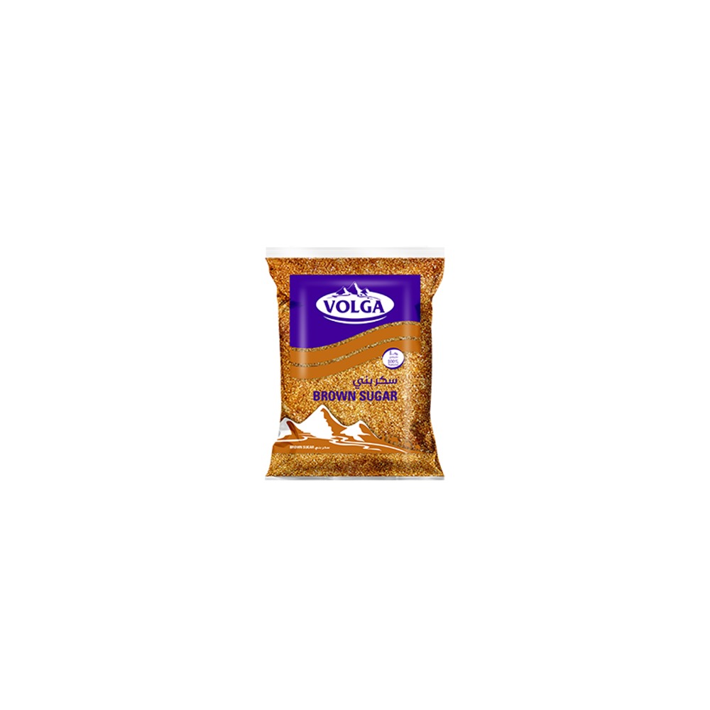 VOLGA Brown Sugar Packet 1KG Pack of 2