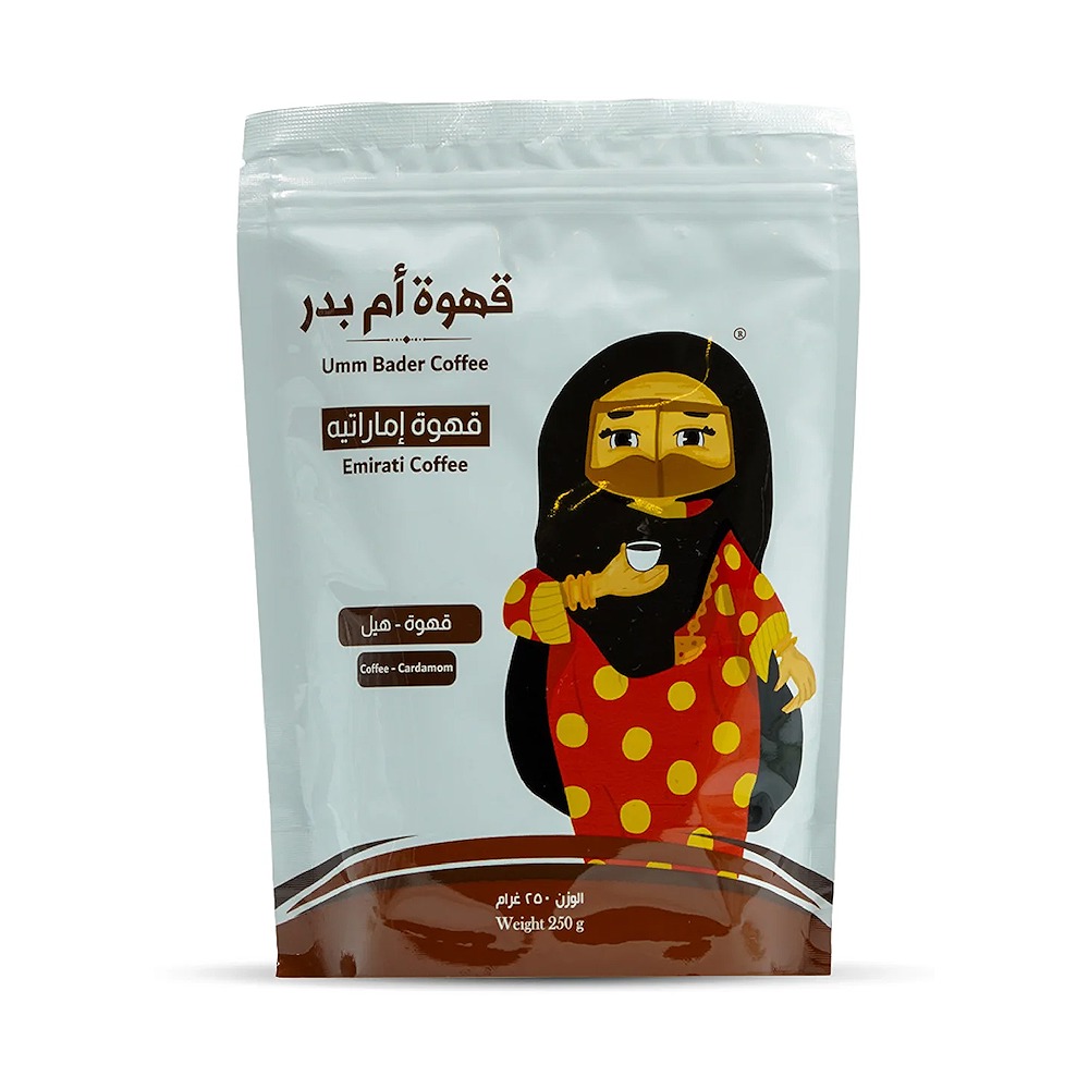 UMM BADER Emirati Coffee with Cardamom 250GR Piece