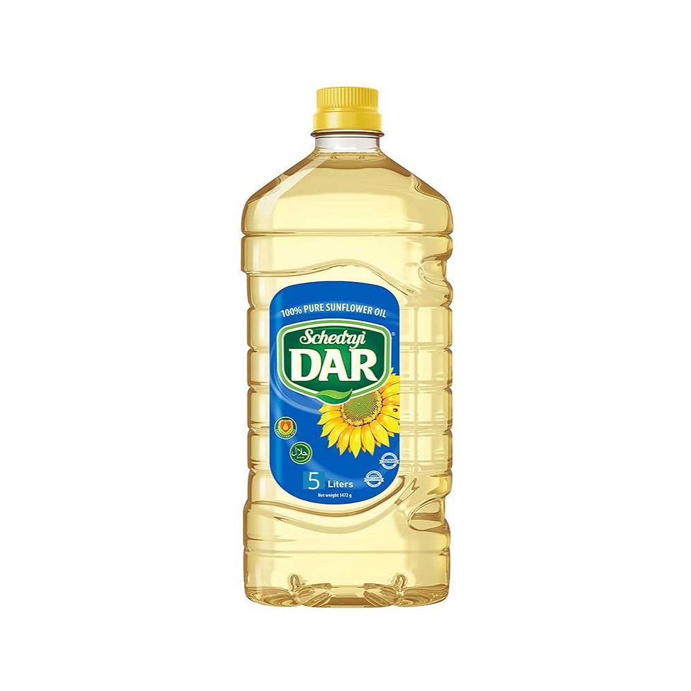 Dar Schedryi Sunflower Oil 5L – Family Value Pack